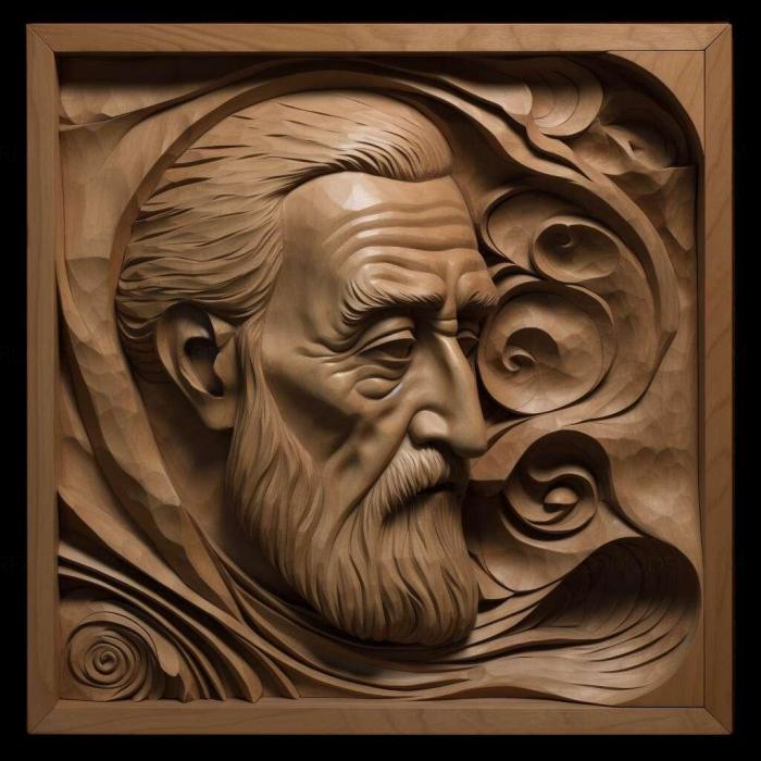 نموذج ثلاثي الأبعاد لآلة CNC 3D Art 